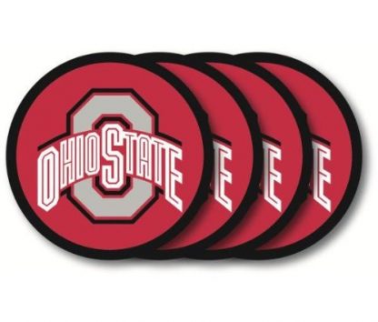 Duck House NCAA Vinyl Coaster Set - Image 3