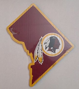 Washington Redskins NFL Licensed Indoor State Shape Sign