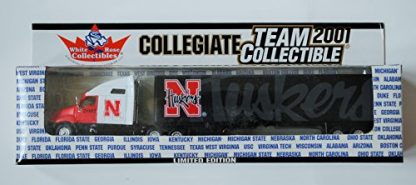 White Rose 2001 COLLEGIATE Team Collectible 1:80 Scale Diecast Tractor Trailer UNIVERSITY OF NEBRASKA HUSKERS